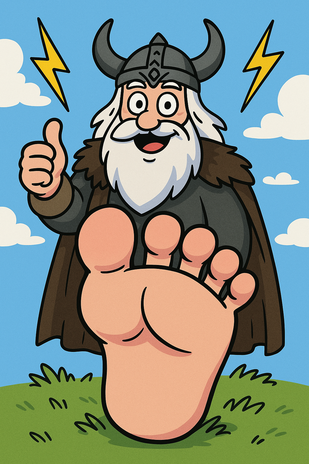The All-Father and His Sacred Toes